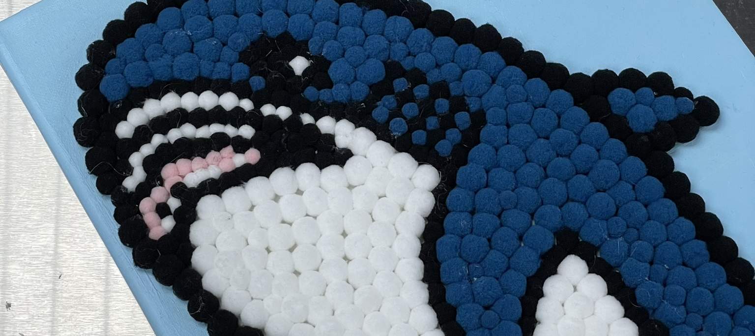 URBANPEACE - Lukisan Bebola Bulu | Cermin Bebola Bulu | Kwun Tong